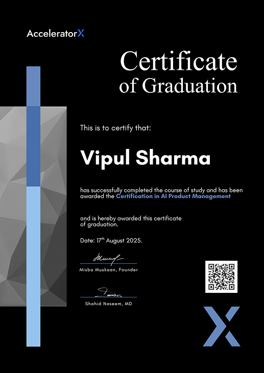 AI Product Management Certificate